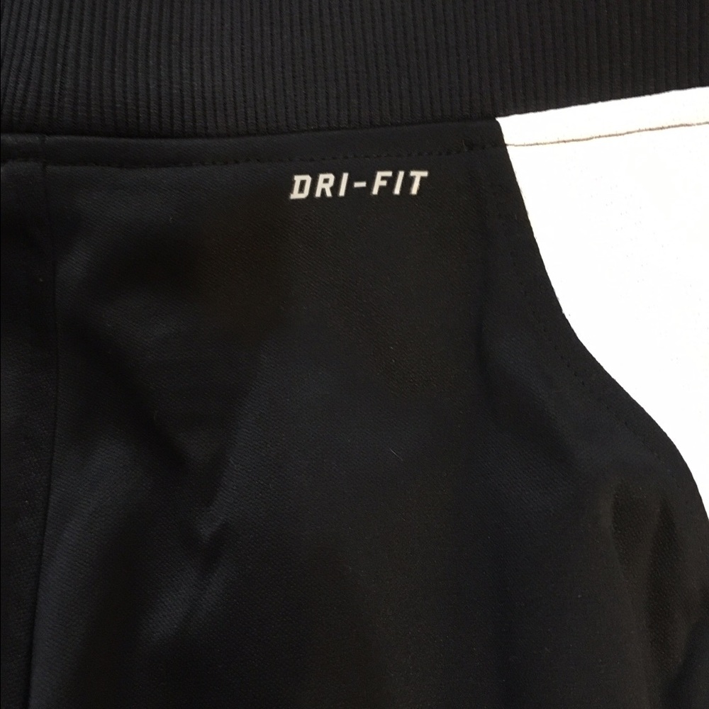 Nike Dri-Fit Training Pants XS Black White Athletic Joggers EUC - Picture 7 of 14
